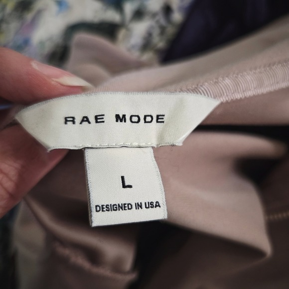 Rae Mode Blush Zip Front Lounge Romper Sleeveless Soft One Piece - Picture 7 of 8